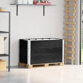 Collares de palets 3 uds madera maciza de pino negro 100x50 cm by , Loading platforms and pallets - Ref: Foro24-3295371, Pric...