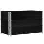 Collares de palets 3 uds madera maciza de pino negro 100x50 cm by , Loading platforms and pallets - Ref: Foro24-3295371, Pric...