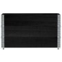 Collares de palets 3 uds madera maciza de pino negro 100x50 cm by , Loading platforms and pallets - Ref: Foro24-3295371, Pric...