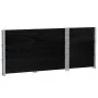 Collares de palets 3 uds madera maciza de pino negro 100x50 cm by , Loading platforms and pallets - Ref: Foro24-3295371, Pric...