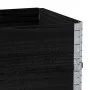 Collares de palets 3 uds madera maciza de pino negro 100x50 cm by , Loading platforms and pallets - Ref: Foro24-3295371, Pric...