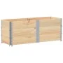 Collares de palets 3 unidades madera maciza de pino 150x50 cm by , Loading platforms and pallets - Ref: Foro24-3295378, Price...