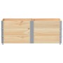 Collares de palets 3 unidades madera maciza de pino 150x50 cm by , Loading platforms and pallets - Ref: Foro24-3295378, Price...