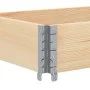 Collares de palets 3 unidades madera maciza de pino 150x50 cm by , Loading platforms and pallets - Ref: Foro24-3295378, Price...