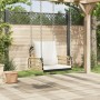 Silla columpio con cojines ratán sintético y acero 63x58x39 cm de , Bancos de jardín - Ref: Foro24-4009297, Precio: 78,43 €, ...