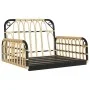 Silla columpio con cojines ratán sintético y acero 63x58x39 cm by , garden benches - Ref: Foro24-4009297, Price: 92,49 €, Dis...