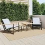 Sillas de jardín con cojines 2 uds acero negro de , Conjuntos de jardín - Ref: Foro24-4009304, Precio: 238,44 €, Descuento: %