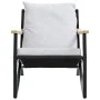 Sillas de jardín con cojines 2 uds acero negro de , Conjuntos de jardín - Ref: Foro24-4009304, Precio: 238,44 €, Descuento: %