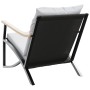 Gartenstühle mit Kissen, 2 Stück, Schwarz, aus Stahl von , Gartensets - Ref: Foro24-4009304, Preis: 229,30 €, Rabatt: %