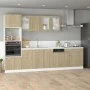 Armario colgante cocina contrachapada color roble 29,5x31x60 cm de , Armarios de cocina - Ref: Foro24-847495, Precio: 38,70 €...