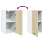 Armario colgante cocina contrachapada color roble 29,5x31x60 cm de , Armarios de cocina - Ref: Foro24-847495, Precio: 38,70 €...