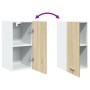 Hängeschrank für die Küche aus Sperrholz in Eichenfarbe, 29,5x31x60 cm. von , Küchenschränke - Ref: Foro24-847495, Preis: 39,...