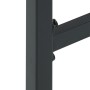Juego de mesa alta y taburetes de jardín 5 piezas acero negro by , Garden sets - Ref: Foro24-3283752, Price: 398,83 €, Discou...