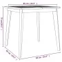 Gartentisch aus massivem Akazienholz 85x85x75 cm von vidaXL, Gartentische - Ref: Foro24-310300, Preis: 119,52 €, Rabatt: %