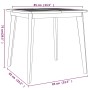 Mesa de jardín madera maciza de acacia 85x85x75 cm de vidaXL, Mesas de jardín - Ref: Foro24-310300, Precio: 123,78 €