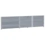 Collares de palets 3 uds madera maciza de pino gris 150x100 cm by , Loading platforms and pallets - Ref: Foro24-3295384, Pric...