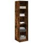 Armario de madera de ingeniería roble ahumado 50x50x200 cm by , Wardrobes - Ref: Foro24-3307715, Price: 128,33 €, Discount: %