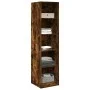 Rauchiger Eichen-Ingenieurholzschrank 50x50x200 cm von , Kleiderschränke - Ref: Foro24-3307715, Preis: 126,42 €, Rabatt: %