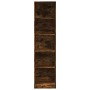 Armario de madera de ingeniería roble ahumado 50x50x200 cm by , Wardrobes - Ref: Foro24-3307715, Price: 128,33 €, Discount: %