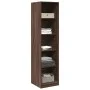 Armario de madera de ingeniería marrón roble 50x50x200 cm de , Armarios roperos - Ref: Foro24-3307717, Precio: 110,52 €, Desc...