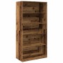 Armario de madera ingeniería envejecida 100x50x200 cm by , Wardrobes - Ref: Foro24-3307736, Price: 197,87 €, Discount: %