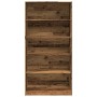 Armario de madera ingeniería envejecida 100x50x200 cm by , Wardrobes - Ref: Foro24-3307736, Price: 197,87 €, Discount: %
