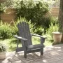 Silla Adirondack madera maciza de abeto gris 69x85x90,5 cm by , Garden chairs - Ref: Foro24-4007244, Price: 102,72 €, Discoun...