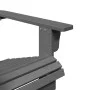Silla Adirondack madera maciza de abeto gris 69x85x90,5 cm by , Garden chairs - Ref: Foro24-4007244, Price: 102,72 €, Discoun...