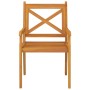 Garden dining chairs 2 pcs solid acacia wood by vidaXL, Garden chairs - Ref: Foro24-310305, Price: 142,08 €, Discount: %