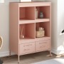 Aparador acero rosa 68x39x101,5 cm de , Aparadores - Ref: Foro24-843103, Precio: 155,80 €, Descuento: %