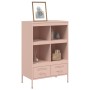 Aparador acero rosa 68x39x101,5 cm de , Aparadores - Ref: Foro24-843103, Precio: 155,80 €, Descuento: %