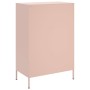 Aparador acero rosa 68x39x101,5 cm de , Aparadores - Ref: Foro24-843103, Precio: 155,80 €, Descuento: %