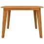 Solid acacia wood garden table 110x110x75 cm by vidaXL, Garden tables - Ref: Foro24-310302, Price: 145,62 €, Discount: %