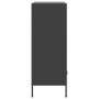 Schwarzer Stahlschrank 68x39x101,5 cm von , Sideboards - Ref: Foro24-843108, Preis: 169,22 €, Rabatt: %