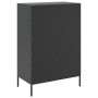 Schwarzer Stahlschrank 68x39x101,5 cm von , Sideboards - Ref: Foro24-843108, Preis: 169,22 €, Rabatt: %