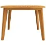 Solid acacia wood garden table 110x110x75 cm by vidaXL, Garden tables - Ref: Foro24-310302, Price: 145,62 €, Discount: %