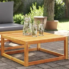 Mesa de jardín madera maciza de acacia 65x65x29 cm by , Outdoor sofas - Ref: Foro24-4008157, Price: 69,05 €, Discount: %