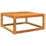 Mesa de jardín madera maciza de acacia 65x65x29 cm de , Sofás de exterior - Ref: Foro24-4008157, Precio: 69,05 €, Descuento: %