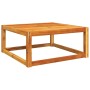 Mesa de jardín madera maciza de acacia 65x65x29 cm by , Outdoor sofas - Ref: Foro24-4008157, Price: 68,98 €, Discount: %