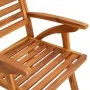 Sillas de jardín 3 unidades madera maciza de acacia de vidaXL, Sillas de jardín - Ref: Foro24-310630, Precio: 217,78 €, Descu...