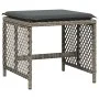 Set comedor de jardín 17 pzas y cojines ratán sintético gris by , Garden sets - Ref: Foro24-3210824, Price: 1,00 €, Discount: %
