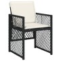 Set de comedor jardín 11 pzas con cojines ratán sintético negro by , Garden sets - Ref: Foro24-3210795, Price: 594,92 €, Disc...