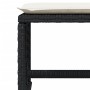 Set de comedor jardín 11 pzas con cojines ratán sintético negro by , Garden sets - Ref: Foro24-3210795, Price: 594,92 €, Disc...