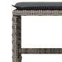 Set de comedor de jardín 11 pzas y cojines ratán sintético gris de , Conjuntos de jardín - Ref: Foro24-3210788, Precio: 483,9...