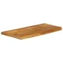 Tablero de mesa borde natural madera maciza mango 70x20x2,5 cm by , Table tops - Ref: Foro24-370513, Price: 26,81 €, Discount: %
