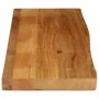 Massivholz-Tischplatte mit natürlicher Kante aus Mangoholz 120x30x2,5 cm von , Tischplatten - Ref: Foro24-370530, Preis: 74,3...