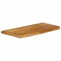 Tablero de mesa borde natural madera maciza mango 90x40x2,5 cm by , Table tops - Ref: Foro24-370539, Price: 51,52 €, Discount: %