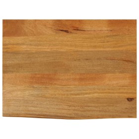 Massivholz-Tischplatte mit natürlicher Kante aus Mangoholz 70x60x2,5 cm. von , Tischplatten - Ref: Foro24-370547, Preis: 64,4...