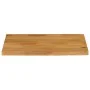 Tablero de mesa borde natural madera maciza mango 70x60x2,5 cm by , Table tops - Ref: Foro24-370547, Price: 63,23 €, Discount: %