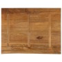 Massivholz-Tischplatte mit natürlicher Kante aus Mangoholz 90x80x3,8 cm. von , Tischplatten - Ref: Foro24-370603, Preis: 135,...